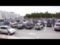 САХАЛИН. Протест джиперов против запрета на тюнинг.