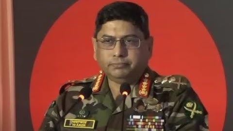 সেনা প্রধানের খুবই গুরুত্বপূর্ণ বক্তব্য, সেনাবাহিনীকে সাহায্য করেন, আক্রমণ করবেন না: সেনাপ্রধান |