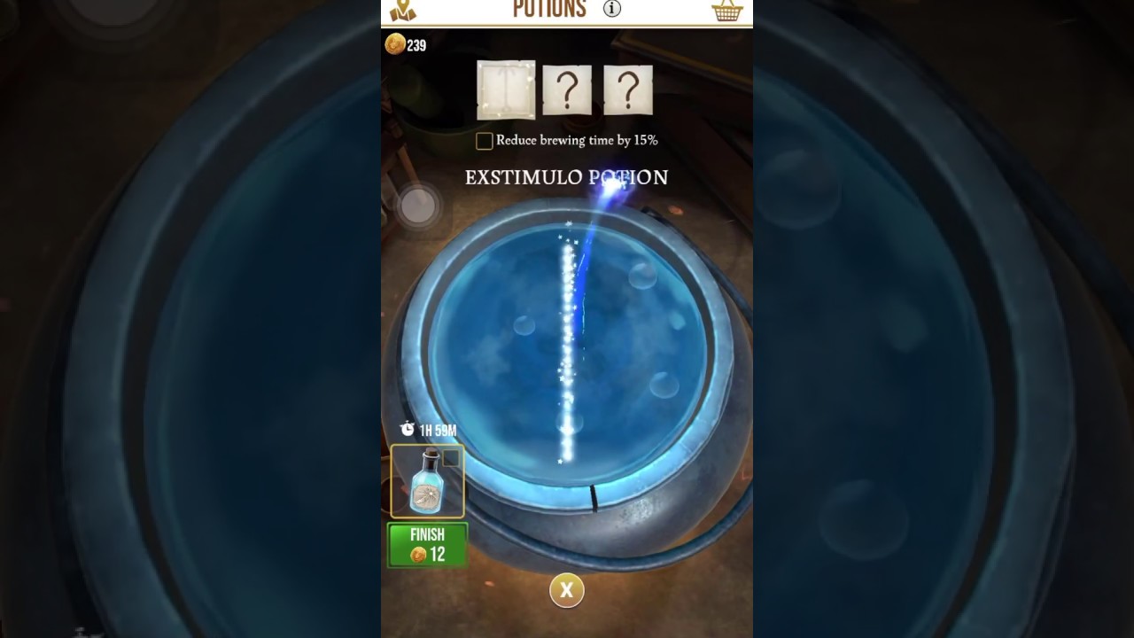 EXSTIMULO POTION MASTER NOTES || HARRY POTTER: WIZARDS UNITE GAMEPLAY ON IPHONE 8