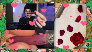 Smoking a Rose Petal Blunt!