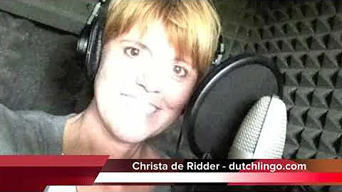 Christina De Ridder - DutchLingo Productions, demo