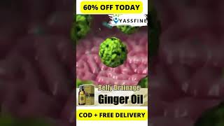Ginger Oil for Fast Drainage of Belly Fat