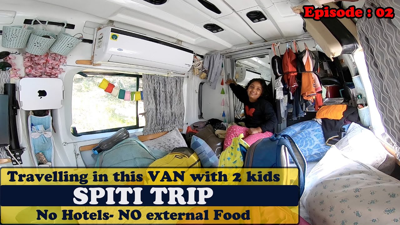 EP-02 SPITI IN OUR MOTORHOME / TRAVELLED THROUGH UNEXPLORED ROUTE OF UTTARAKHAND / VAN LIFE IN INDIA