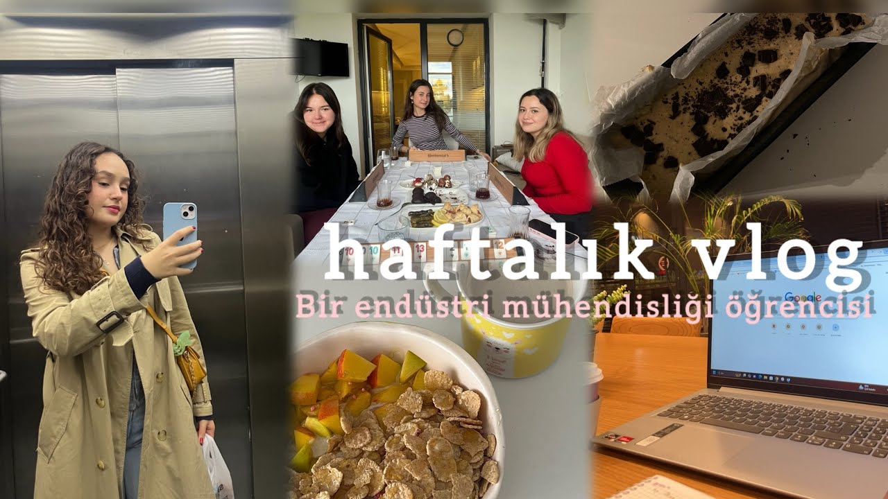 Unilog || vize sonrası ilk hafta, endüstri mühendisliği, günlük hayat ✨