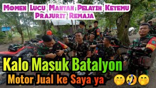 Momen Lucu Saat Pelatih Bertemu lagi dengan Mantan Anak Didiknya | Video Lucu TNI