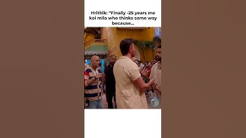 Hrithik is like, finally I got one😜 #hrithikroshan #jrntr #war2 #kiaraadvani #bollywood #shorts
