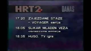 1080p60 HRT 1, (1995.-1998.) - najava programa, pregled programa, početak Vijesti