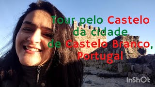 Tour pelo Castelo da cidade de Castelo Branco, Portugal.