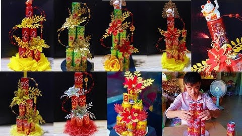 Top 10 Mẫu Tháp Tài Lộc Đẹp Chưng Ngày Tết Năm 2023 | Làm Tháp Nước Ngọt