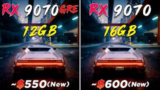 RX 9070 GRE 12GB vs. RX 9070 16GB | PC Gameplay Tested