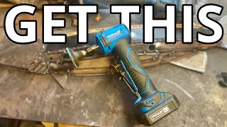 I tested the new 12v die grinder from Harbor Freight - How does it do?