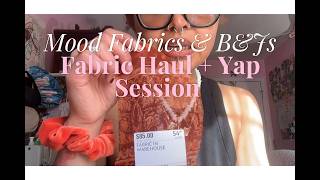 The Fabrics Chose Me | Mood Fabrics, B&J Swatch + Accessories Haul & Future Collection Planning 🧵✨