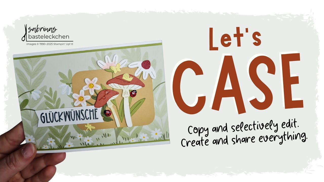 Let’s CASE | Karte aus dem Katalog nachbasteln – Käfer & Co. | Stampin' Up!®