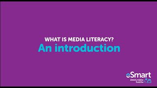 What is media literacy