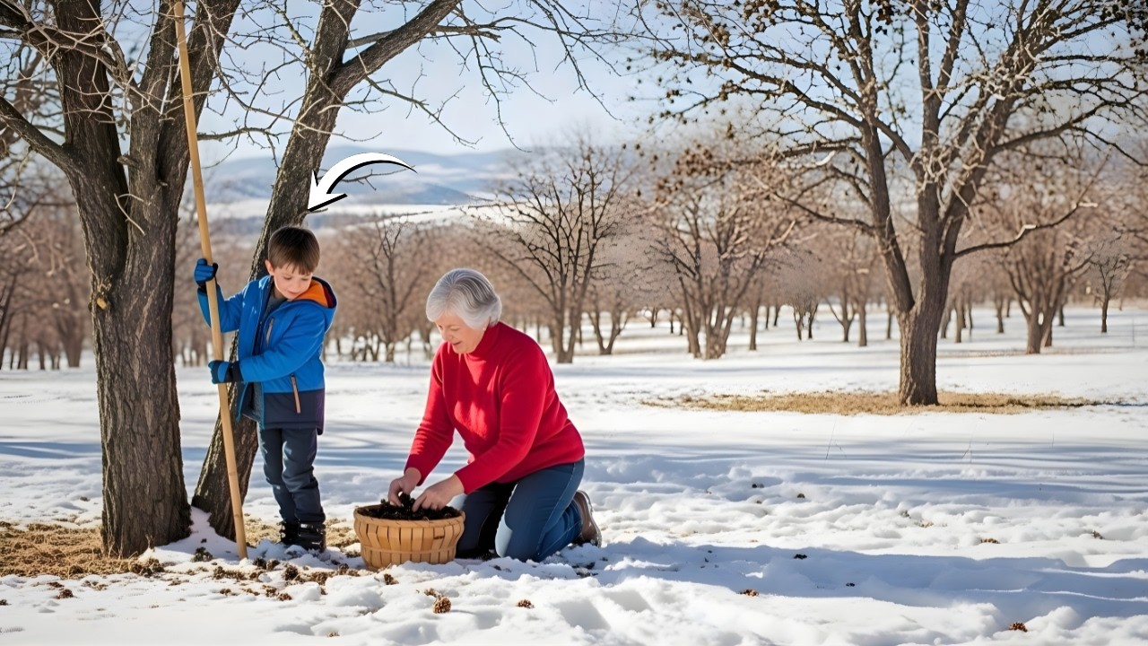 Flour Hit Zero… Grandma Took Grandson to the Piñon Pines Before the First Blizzard