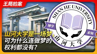 Wang's News Talk｜Shanhe University is a dream, but why is even the right to dream denied?