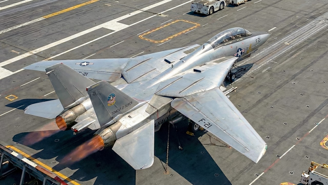 The F-14 Tomcat 21 Super Could Have Been a FERRARI FIGHTER for the