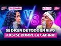 Shakata vs caito se dicen de todo en vivo casi se rompe la cabina