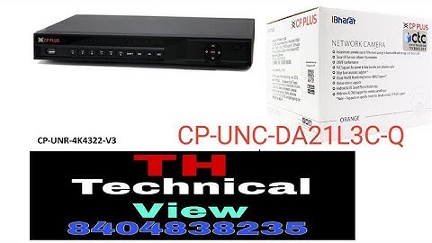 CP Plus STQC IP Camera How To Add With Old NVR,CP-UNR-4K4322-V3, CP-UNC-DA21L3C-Q