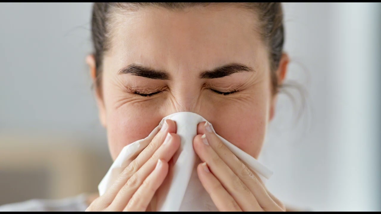 ASMR cold sniffing and noseblowing