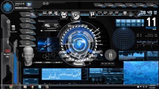 Windows 7 Ultimately Customized With Rainmeter