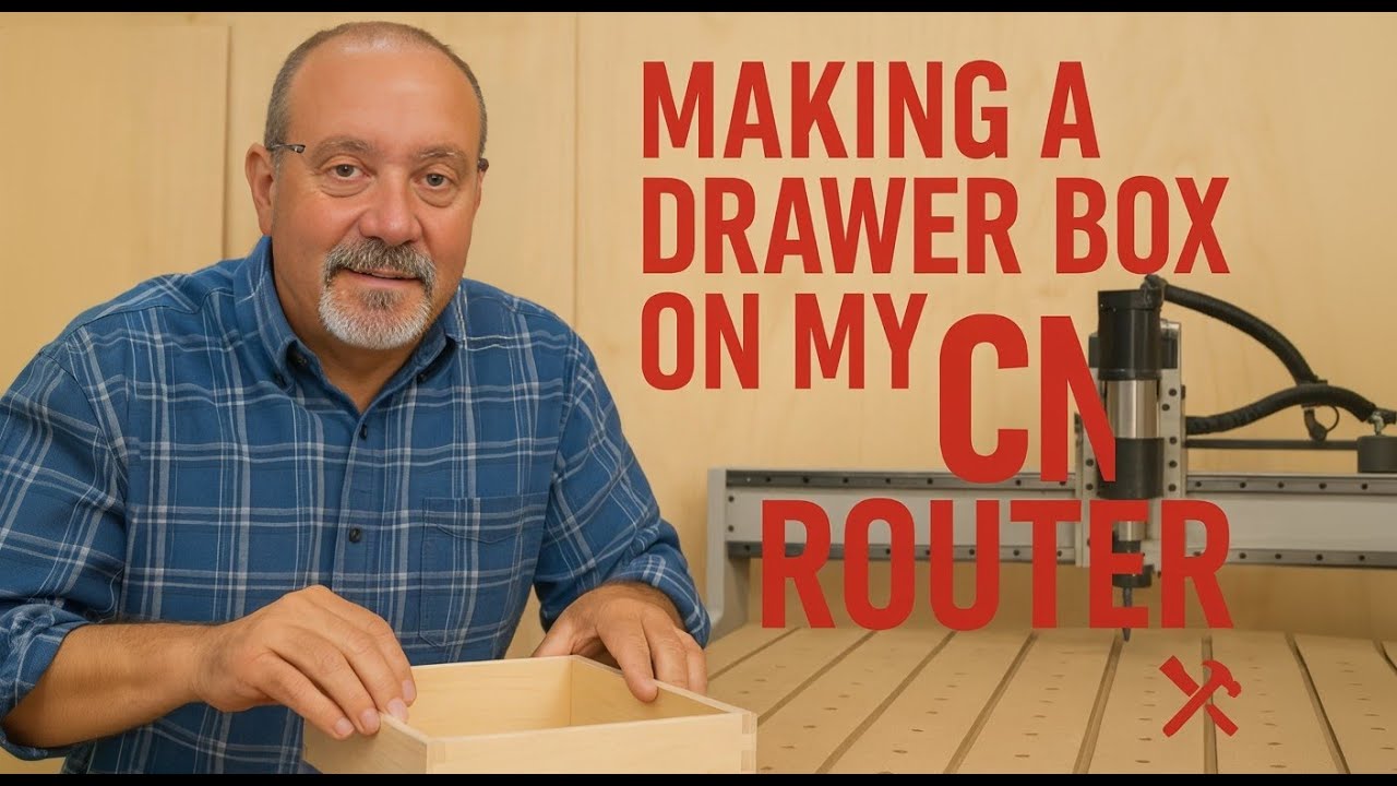 Making a drawer box on my CNC router # 737