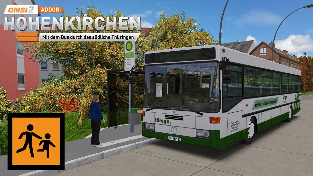 Schulbusfahrt im O407 - Addon Hohenkirchen | Let's Play OMSI 2 #224