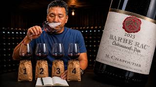 CHÂTEAUNEUF-du-PAPE vs Grenache vs Syrah vs Mourvedré BLIND TASTING!