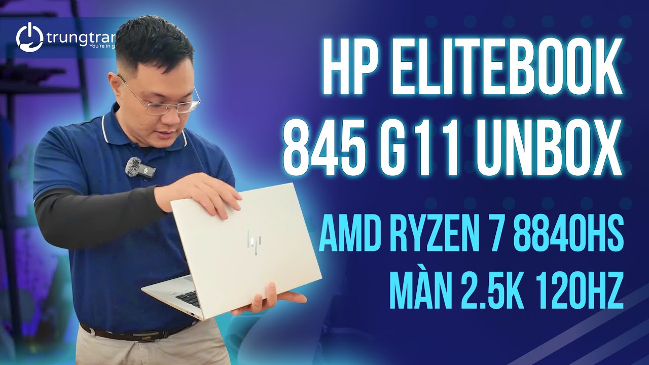 HP Elitebook 845 G11 AMD Ryzen 7 8840HS RAM 32GB SSD 1TB 14