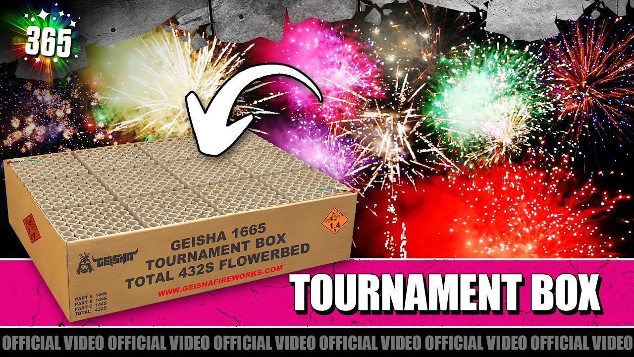Tournament Box vuurwerk | 432 schots Compound | Vuurwerkmania