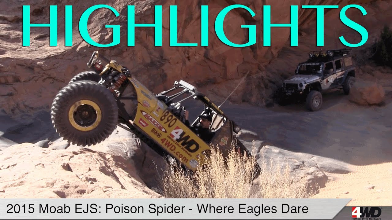 Moab 2015: Poison Spider - Where Eagles Dare Trails (Highlights)