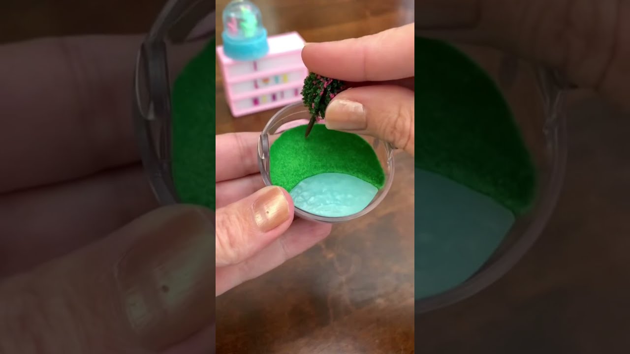 Real Littles Micro Crafts Unicorn Terrarium