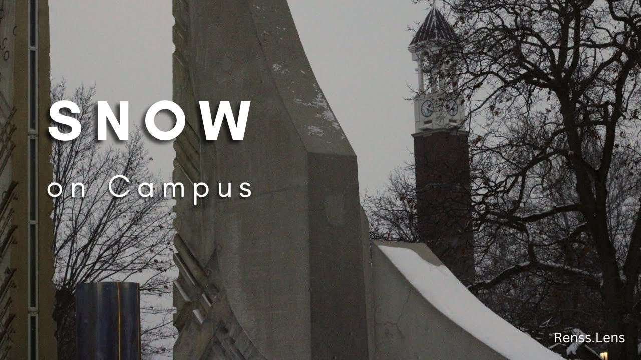 Snow On Campus | Renss.Lens