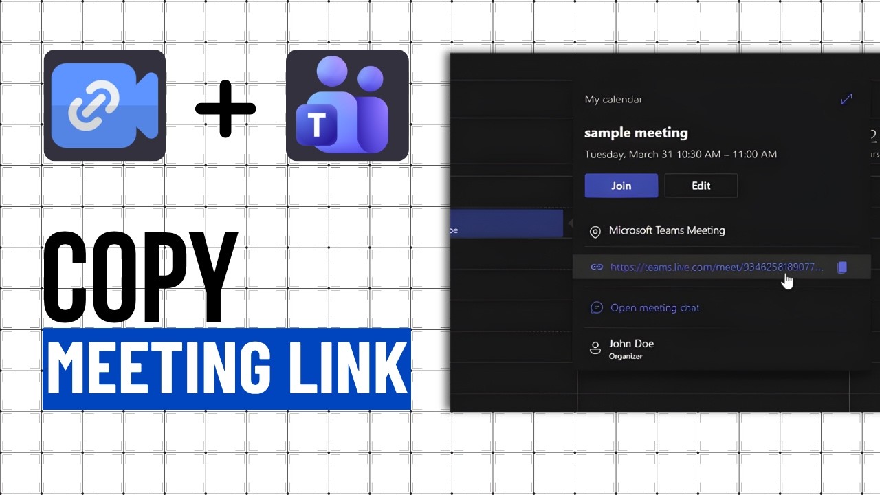 How To Copy Meeting Link In Microsoft Teams (Step By Step) - YouTube
