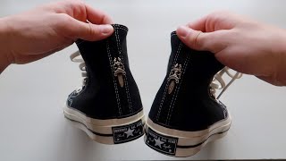 Chrome Hearts Converse - YouTube