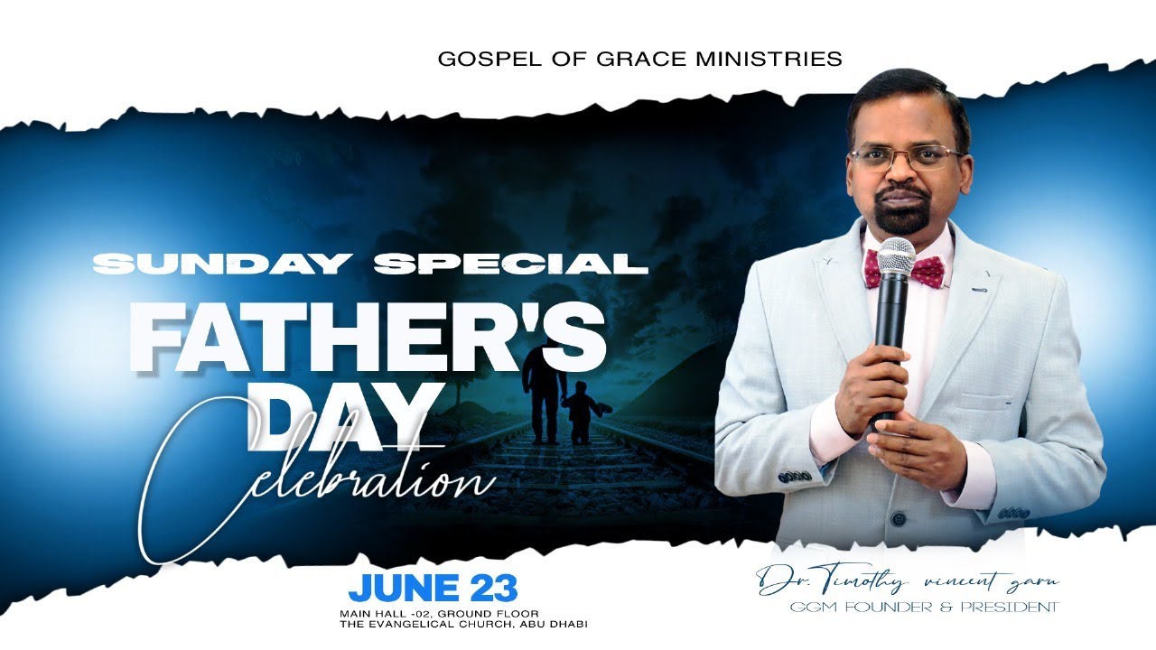 GGM Father s Day Special Service 23th JUN 2024 Dr Timothy Ggm Father S Day Special Service 23th Jun 2024 Dr Timothy