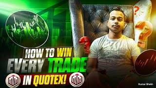 How To Win Every One Minute Trade In Quotex | Kumar Shekh | Binary Options Trading | Quotex Trading