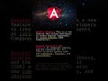 What is new in Angular 6? #angular #python #typescriptdevelopment #javascript #angularjs