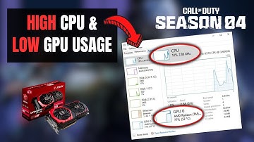 FIX High CPU Usage in WARZONE 2.0 (Season 4) & Low GPU Usage ( Low FPS )