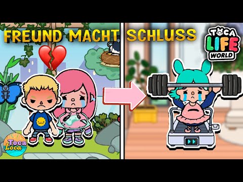 MY BOYFRIEND BROKE UP WITH ME BECAUSE I’M TOO FAT?!?!? | Toca Life World Story German