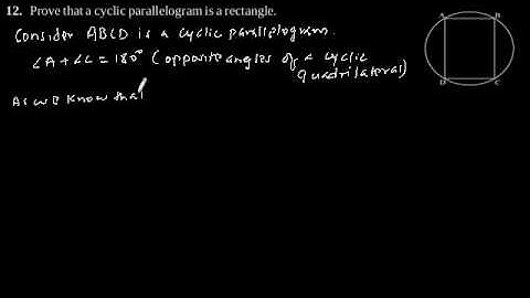 CBSE Class-9 Maths NCERT solution - Circles - Exercise 10.5 - Problem 12