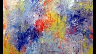 Abstract Painting Process