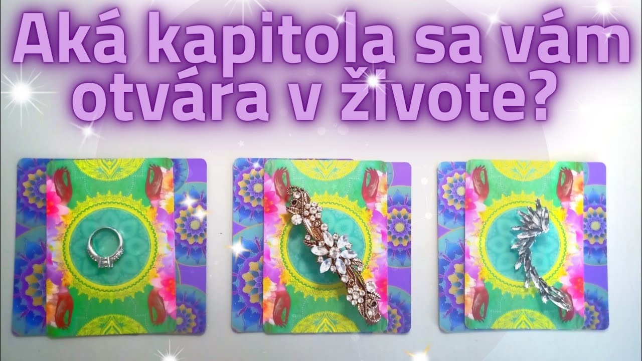 📖AKÁ NOVÁ KAPITOLA SA VÁM OTVÁRA V ŽIVOTE?📖 🔮(VÝKLAD KARTY)🔮