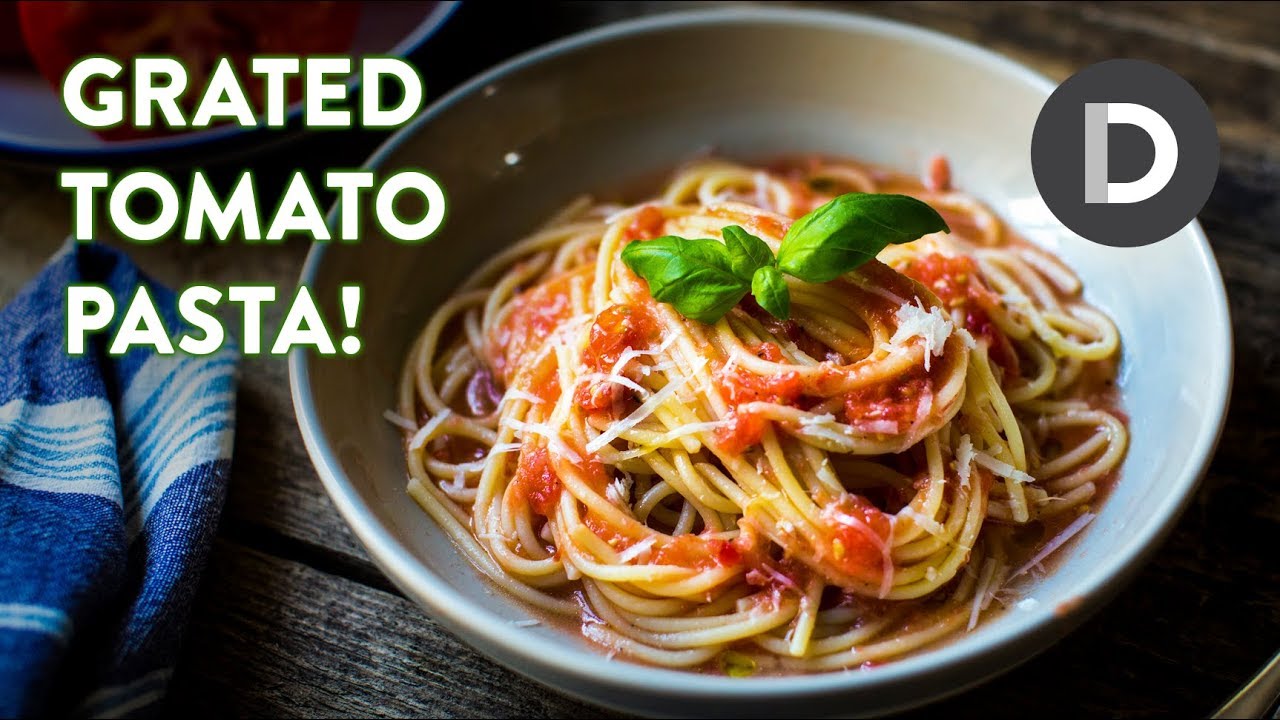 Grated Tomato PASTA! YouTube