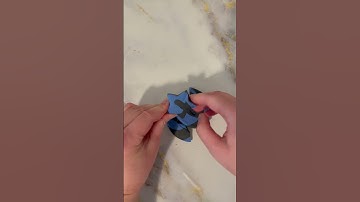 Squid Game Star ⭐️ Polymer Clay Dalgona Cookie Challenge #shorts #dalgona #squidgame