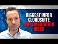 Top 7 infor cloudsuite implementation risks and mitigation strategies