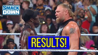 WWE Smackdown Full Results & Highlights - Cody Rhode Returns and More!