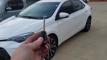 2019 Toyota Corolla remote start