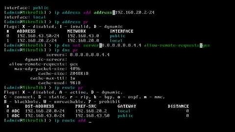 How to Setting Router Mikrotik via VMware