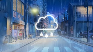 Escape To Rainy Music At Night (Lofi Hip Hop For Relaxing)